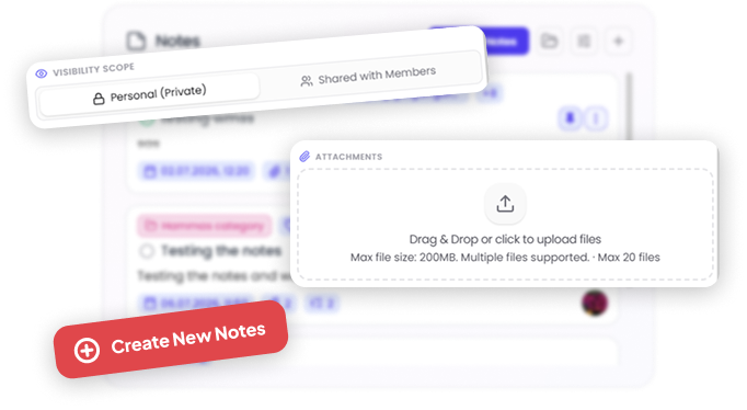 Capture Notes Mockup