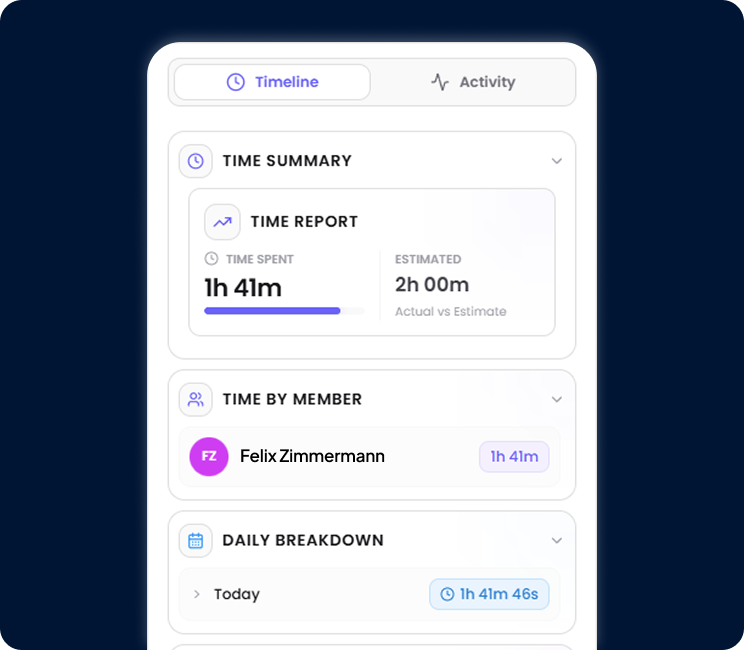 Synchronisieren Sie Ihre Aufgaben Mockup